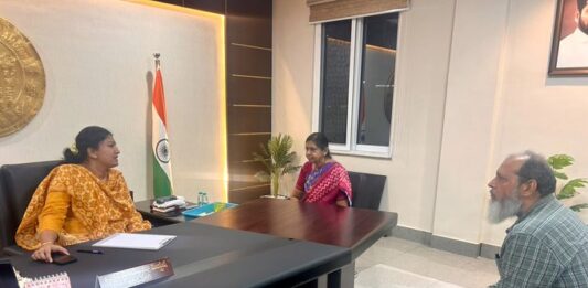 Chitra Mishra Seeks Faster Medical College Building Works in Karimnagar