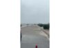 Heading Bahuda Water Flows 5 Feet Above NH16, Traffic Stalled