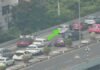 Hyderabad: Accident Slows PVNR Expressway Traffic