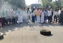 Sugarcane Farmers Stage Road Block Protests Across North Karnataka