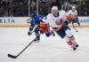 Alexander Romanov tears ACL in another brutal injury blow for Islanders defenseman