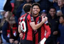 Bournemouth 2-0 Sunderland: Evanilson stars as Cherries cruise past 10-man Wearsiders
