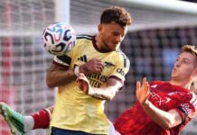 Nottingham Forest 0-1 Arsenal: Madueke wins it after war of attrition