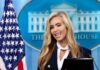 Trump says he told Katie Zacharia she should ‘reconsider’ role of White House press secretary – live