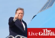 Trump threatens to double tariffs on South Korea if they do not pay for Alaska natural gas pipeline – US politics live