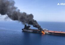 Tanker Carrying 27 Indians Targeted In First-Ever Limpet Mine Attack In Strait Of Hormuz