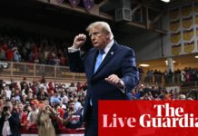 Trump heads to Nebraska in attempt to shore up GOP’s midterm vote – US politics live