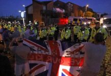 Man charged over Gosport migrant protest