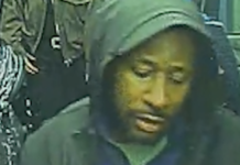 Jury shown CCTV of train staff using frying pan in defence
