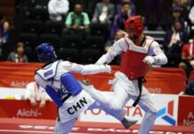 Iran’s Salimi wins gold in 2026 Asian Games taekwondo