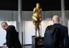 Nude Trump sculpture sparks political controversy at European Parliament