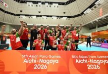 Men’s sitting volleyball rout Kazakhstan in Nagoya