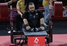 Rouhollah Rostami wins Silver in para powerlifting