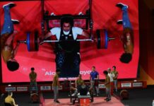 Iran’s para powerlifter Aminzadeh collects gold in Nagoya