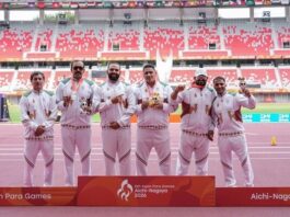 Iranian discus throwers sweep podium at 2026 Asian Para Games