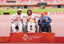 Iranian shot putters Salehi, Hadidi claim gold, silver at 2026 Nagoya