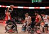 Men’s wheelchair basketball bag silver at 2026 Nagoya