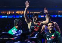 Hassan Yazdani makes wrestling history