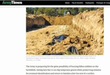 America’s next battlefield innovation: Preparing the graves before the war