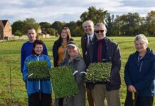 Plans to create a wildflower meadow take shape