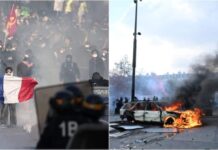 France Protests: 70,000 Police Deployed, 135 Arrested Amid Clashes; Police Use Tear Gas, Water Cannons