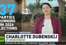 Democracy for whom? Palestinians shut out of Israeli vote – RT reports (VIDEO)
