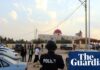 Seven killed and 40 injured after gunmen open fire at church funeral in Jordan