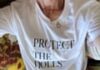BBC defends editing out trans rights slogan on Strictly contestant’s T-shirt