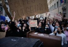 Fires, fury and hundreds of arrests as France gripped by student protests
