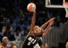 Angel Reese shines again as Dream down Valkyries to lead WNBA Finals