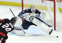 Devils’ playoff odds surge with blockbuster Connor Hellebuyck trade