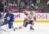Islanders grind out tough road win over Maple Leafs but suffer two key injuries