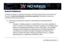 ‘No Kings’ foot soldiers ignore organizers’ warning, go all in for Democrats