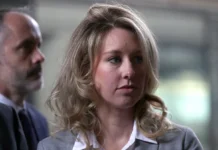 Pretend you’re sitting at Elizabeth Holmes’ desk on this weirdly detailed website