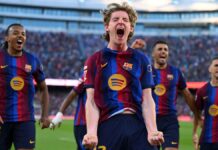 Barcelona beat Getafe as Gordon scores his first goal