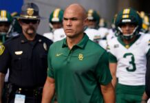 Baylor fires football coach Dave Aranda after brutal loss to Kansas