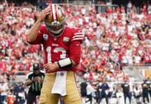 49ers overcome Brock Purdy’s early struggles, defense’s injuries to remain perfect