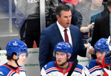 Mike Sullivan gives Rangers two days off to ‘recharge’ after busy stretch