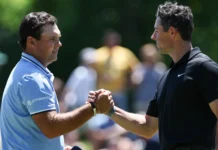 Rory McIlroy’s chasing his next big goal. In his way? Patrick Reed
