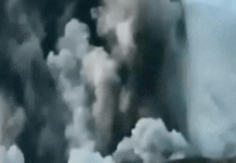 Video shows dramatic eruption of volcano near Manila