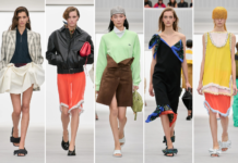 Jack McCollough and Lazaro Hernandez reimagine 180 years of heritage for Loewe SS27