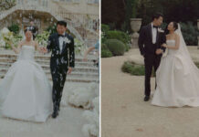 Photos: Simu Liu and Wife Allison Hsu Share Dreamy Glimpses of Their Wedding