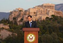 Rubio calls for “unapologetic pursuit of national power” in Acropolis speech