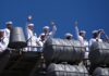 USS Lincoln docks in San Diego, returning home for first time in 321 days