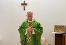 Photos show pope celebrating Mass at hospital after cancer surgery