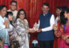 Jackie Shroff Jeetendra Suniel Shetty and Others Attend Bappi Lahiri Marg Naming Ceremony
