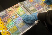 See the Pokémon cards that made a retired decorator a millionaire
