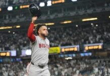 Willson Contreras takes veiled shot at Red Sox front office after brutal sweep: ‘Computers telling you what to do’