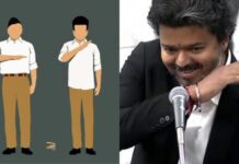 Vijay’s Viral Hand Gesture Triggers Fresh DMK Attack, This Time Over RSS Link