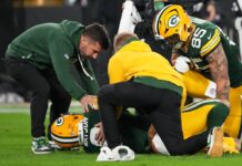 Christian Watson taken to hospital with chest injury in Packers scare